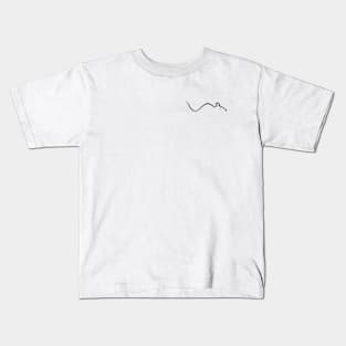 minimal rat breast pocket logo Kids T-Shirt